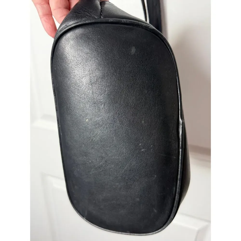 Liz Claiborne Vintage Bucket Bag 100% Leather | Fair to Good Used Condition